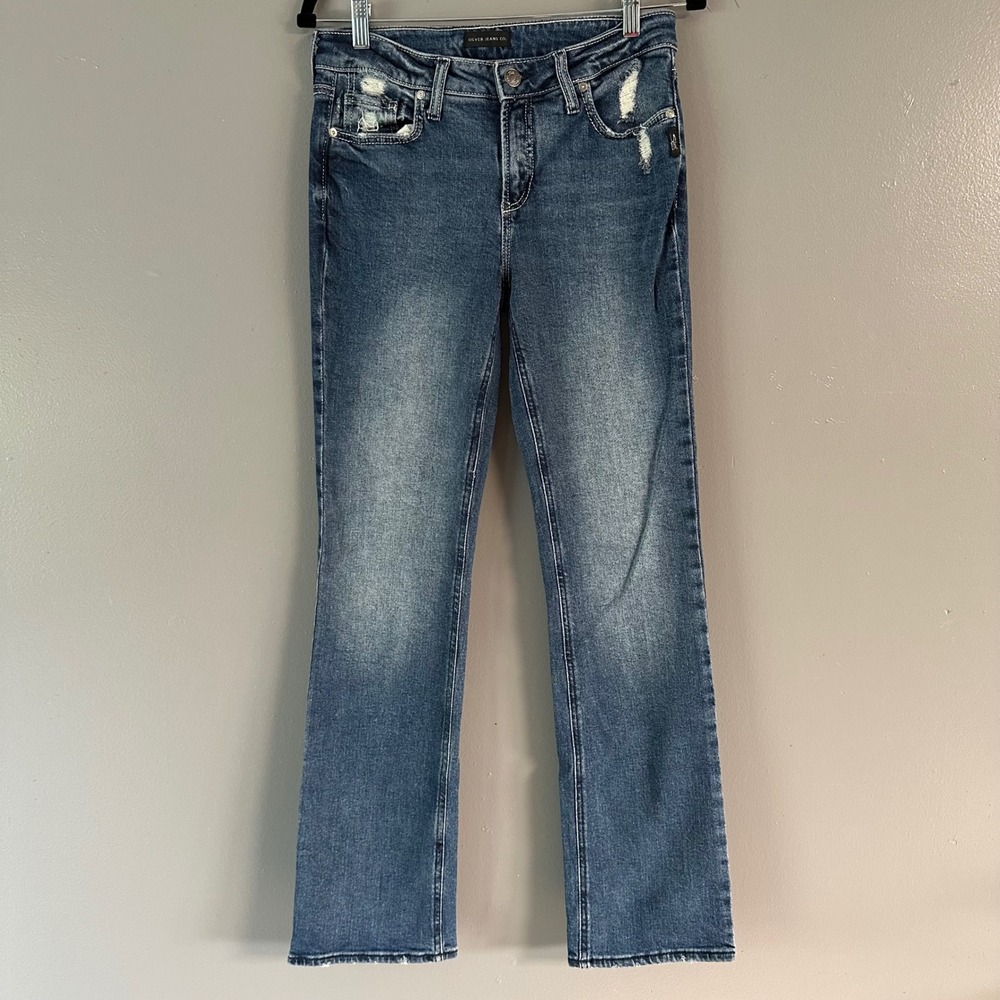 Silver Jeans Suki Slim Boot Jeans | Medium Dark Wash